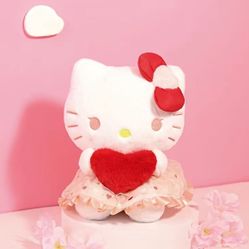 New White Pink Sanrio Hello Kitty Large Plushie