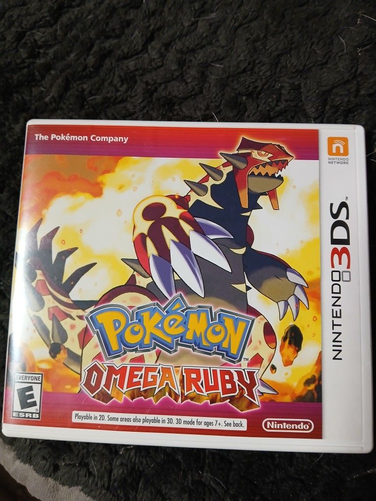 Pokemon Omega Ruby Game