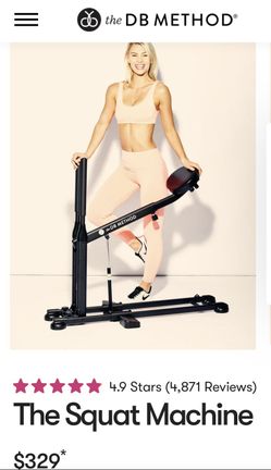DB Method Squat Machine For Weight Loss Toning Rehab for Sale in Portland OR OfferUp
