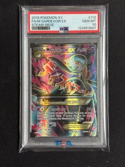 Mega Gardevoir #112 Steam Siege PSA 10 **NEW CERT
