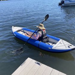 KAYAK Sea Eagle Pro Kayak 380x Package -   Inflatable Kayak - Used Only Once - High Quality Kayak