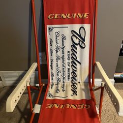 Budweiser Canvas Beach Chair