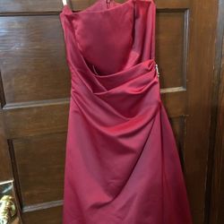 Gown Dark red size 4