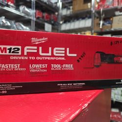 Milwaukee
M12 FUEL 12V Lithium-Ion Cordless Oscillating Multi-Tool (Tool-Only)