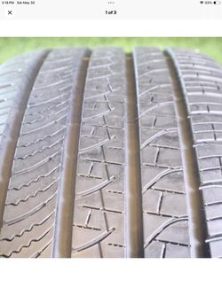 255 50R20 Pirelli Scorpion Zero A/S 95% Tread 8/32 109W SKU 27378 Grade A Tires