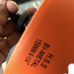 6 1/4 Hole Saw & Dust Bowl