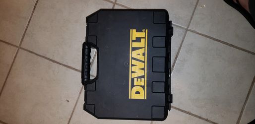 Empty dewalt drill case. NEW $10