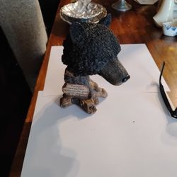 Herco Resin Bear Statue "Parents Nurturing The Seeds Of The Future"