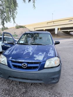 Mazda Tribute Blue SUV