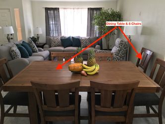 Wooden Dining Room Set