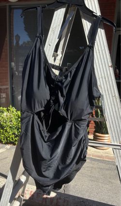 DACI black bathing suit one piece size 26W