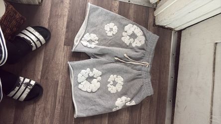 Denim tear shorts