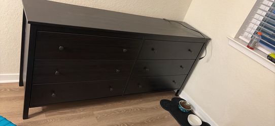 Ikea Koppangg dresser black