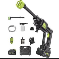 High Pressure Cordless Power Washer Portable with 6-in-1 Nozzle for Car