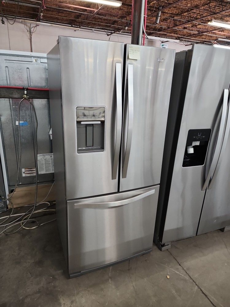 Whirlpool Sub Compact 30in Wide French Door Fridge