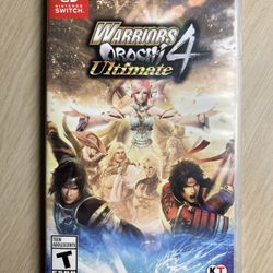 Warriors Orochi 4 Ultimate For Nintendo Switch 