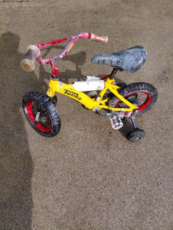 Tonka Kids Bike with Training Wheels
