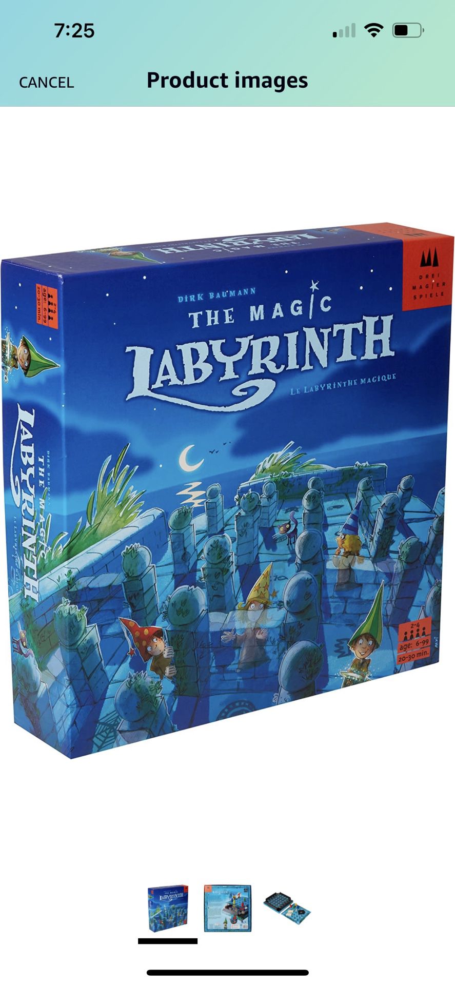 The magic labyrinth Board Game - New