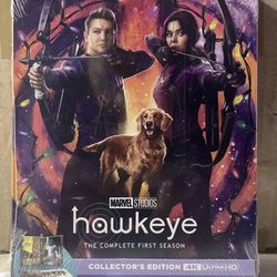 brand new sealed 4k blu ray steelbook hawkeye season 1 bluray 