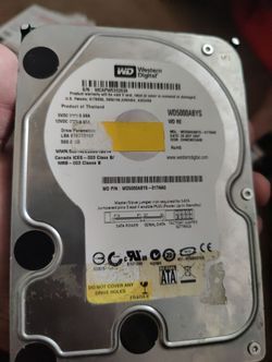 Western digital 500gb hard drive,