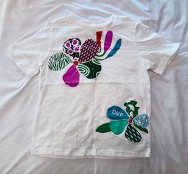DVF White Graphic T-Shirt