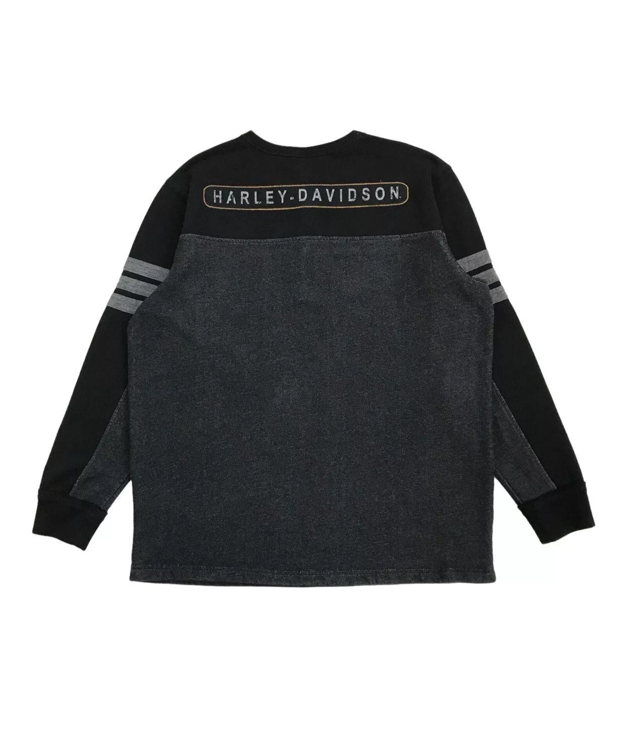 VINTAGE HARLEY DAVIDSON SWEATSHIRT XL MENS BLACK CREWNECK PULLOVER MOTORCYCLES