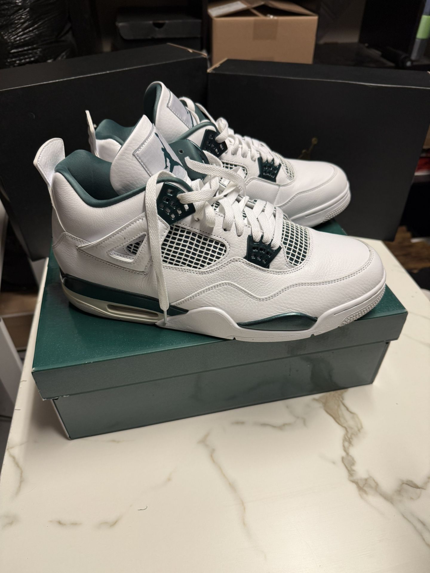 Size 14 Air Jordan 4 Retro ‘Oxidized Green’ FQ8138-103