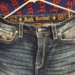 Rock Revival Easy Skinny 30