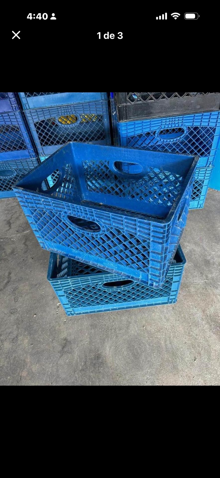 30 Crates  $3 Each 
