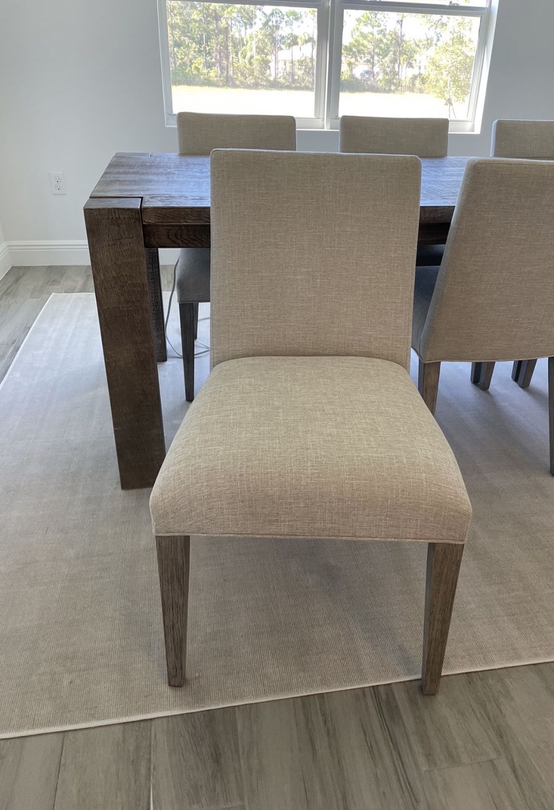 2 Modern Dining Chairs