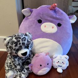 Stuffed Animal Bundles with Squishmallow and Build-A-Bear