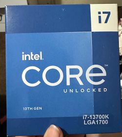 Intel core unlocked 13th gen i7-13700k LGA1700