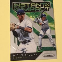 Miguel Andujar 2019 Panini Prizm Instant Impact #II-5 New York Yankees Insert