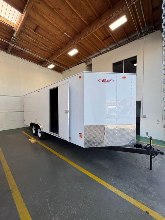 CARSON EL20 8X20 ENCLOSED TRAILER for Sale in Riverside, CA - OfferUp