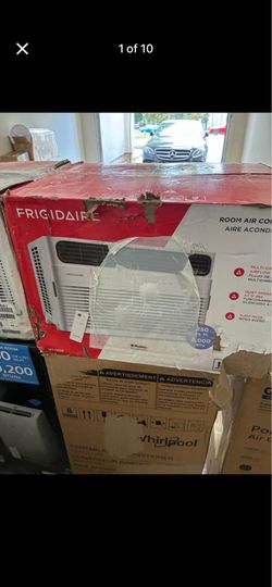 Frigidaire 6,000 BTU Window Air Conditioner and Dehumidifier, 115V, Cools up to 250 Sq. Ft. for Apartment, Dorm Room, Small/Medium Rooms, with Remote 