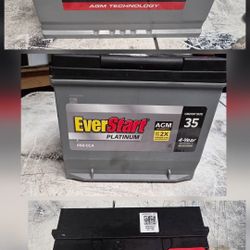 Three new AGM batteries