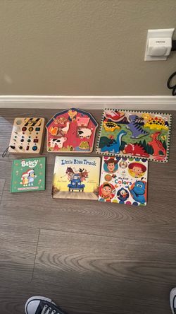 Kids toys and books