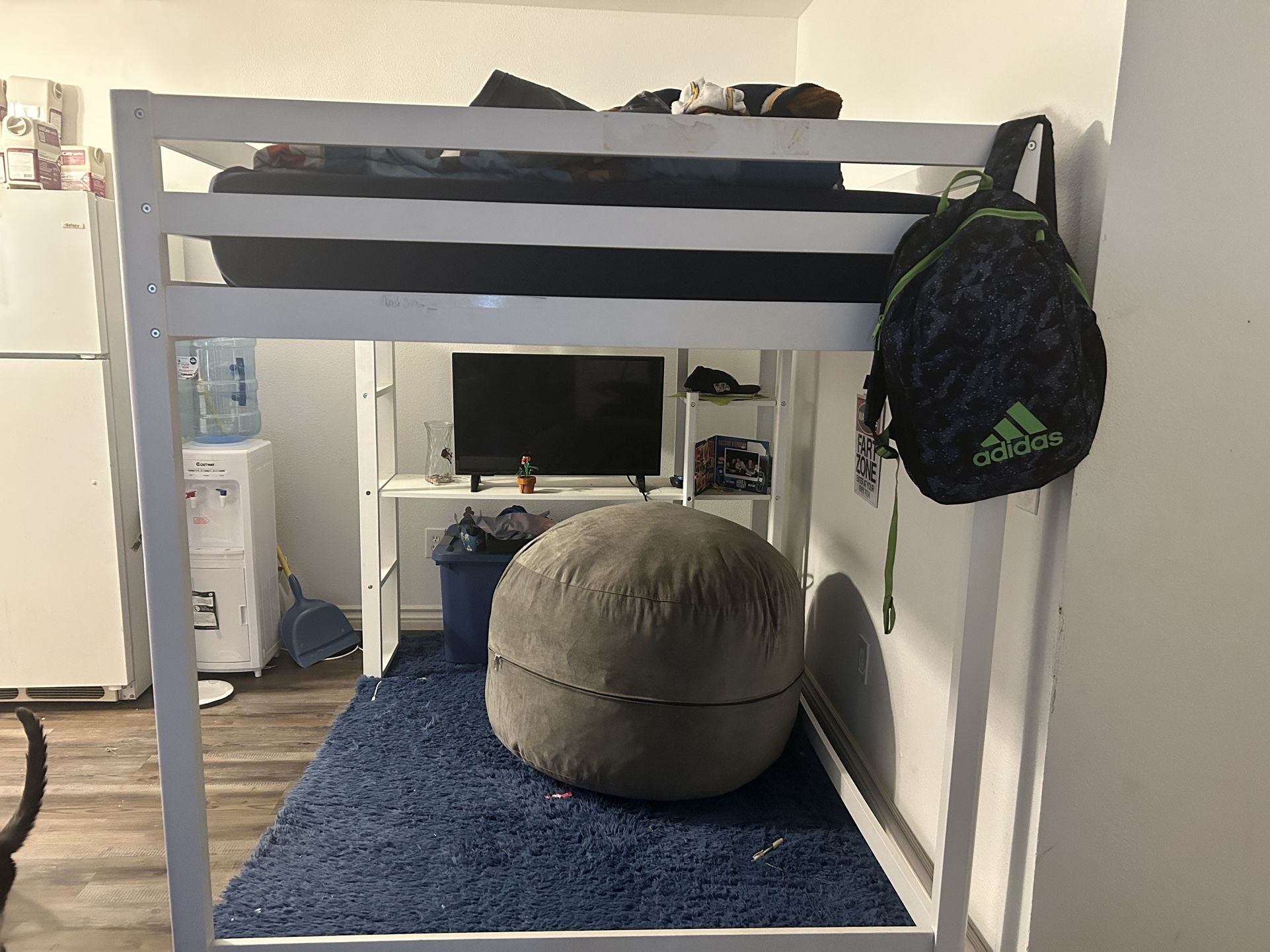 Full Size Loft Bed Frame