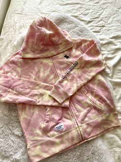 Abercrombie Tie-dye Hoodie & Shorts Set