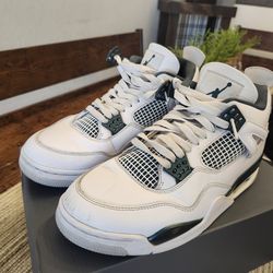 Air jordan 4 oxidized green