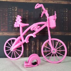 Ride With Me Pink Barbie Accessory for a Bicycle with Attachment & Instructions 