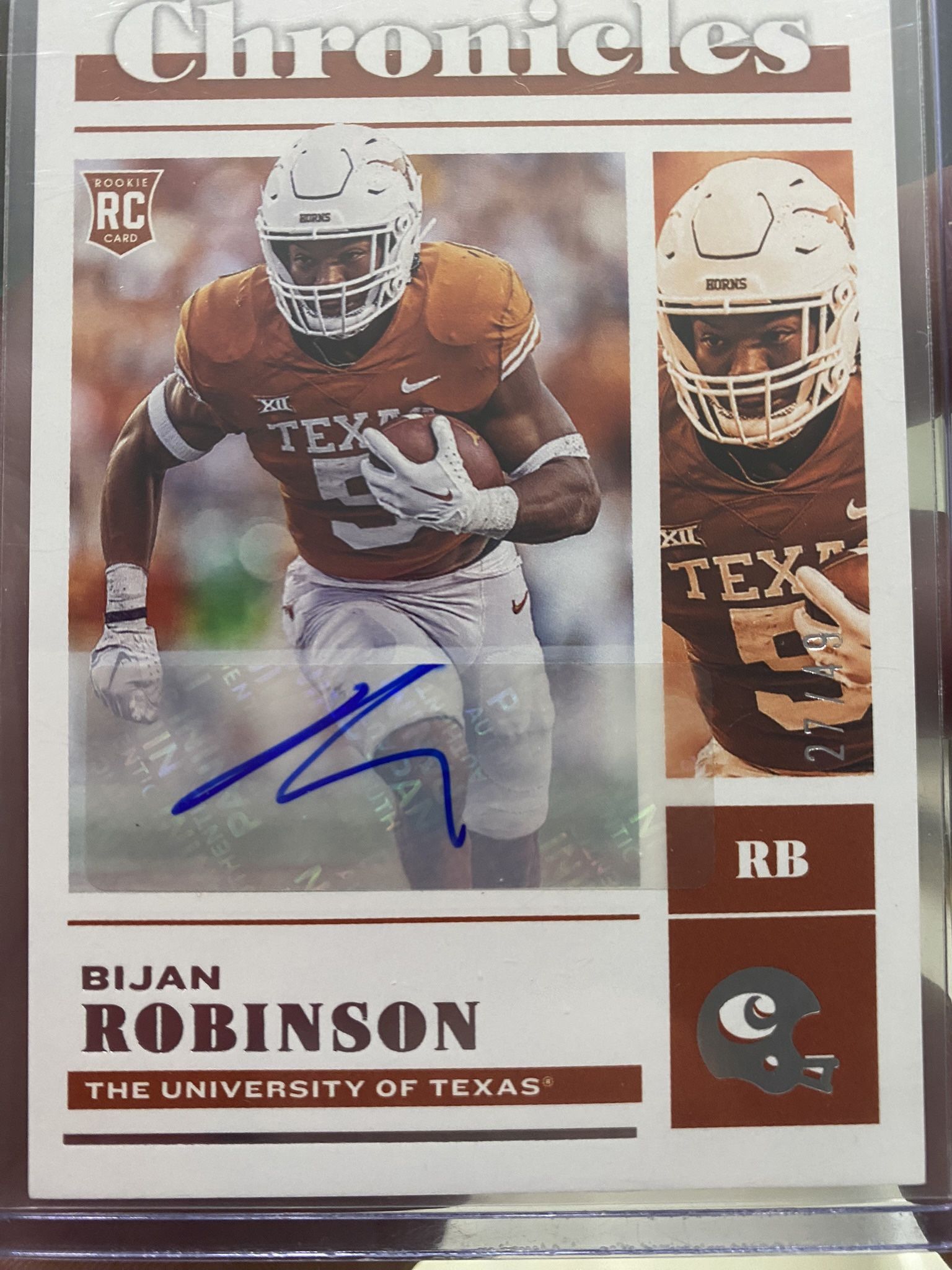 Bijan Robinson Rookie Auto /49
