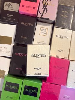 Designer Fragrance Lot – Valentino, Chanel, Creed, YSL