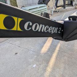 Concept 2 Rower Black Model D