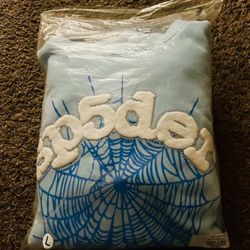Blue Sp5der Hoodie