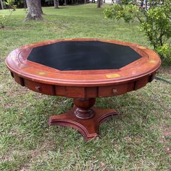Wood Classic Card And Game Table