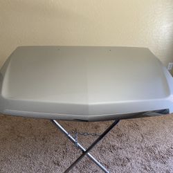 Factory OEM 2008-2014 Cadillac CTS Silver Hood Front Chrome Molding Insulator/Hood Blanket 