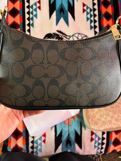 Dark Brown Terri Coach Bag