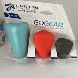 Cool Gear GoGear Travel Tubes - 3 Pack - New! Only $5 for the whole set!