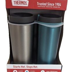 Thermos Stainless Steel Travel Tumblers 18 Oz 2 Pack